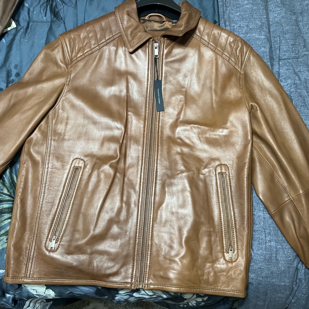Men’s leather jacket